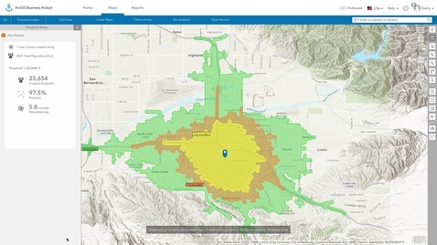 Thumbnail for entry Create Threshold Areas in Business Analyst