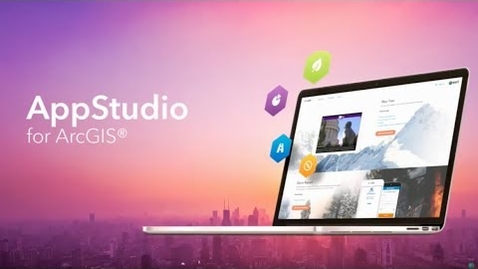 Thumbnail for AppStudio for ArcGIS: An Introduction