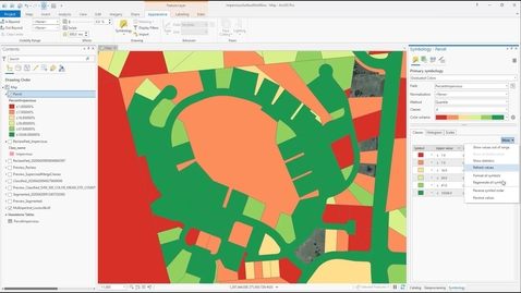 Thumbnail for entry ArcGIS Pro: Machine Learning Classification for Impervious Surfaces