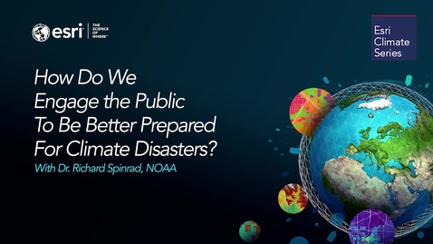 Thumbnail for entry How do we better engage the public to be better prepared for climate disasters?