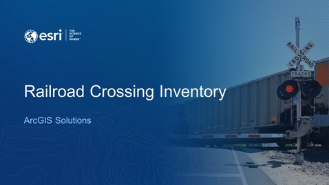 Thumbnail for entry Railroad Crossing Inventory