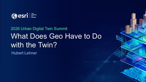 Thumbnail for Digital geoTwin: What Does Geo Have to Do with the Twin?