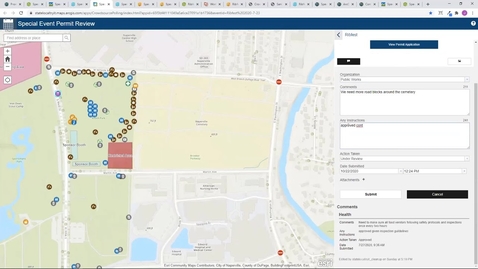 Thumbnail for ArcGIS Solutions for Special Events