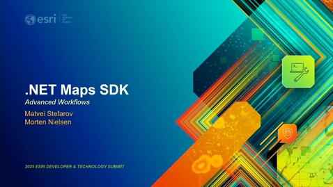 Thumbnail for .NET Maps SDK: Advanced Workflows