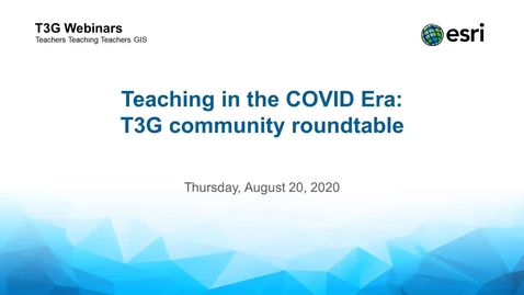 Thumbnail for entry Teaching in the COVID-19 era roundtable