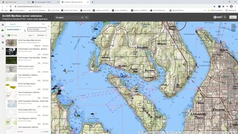 Thumbnail for What's New in ArcGIS Maritime with S-57 and Automation