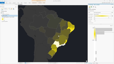 Thumbnail for entry Make a Custom Color Scheme in ArcGIS Pro