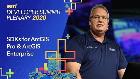 Thumbnail for SDKs for ArcGIS Pro &amp; ArcGIS Enterprise
