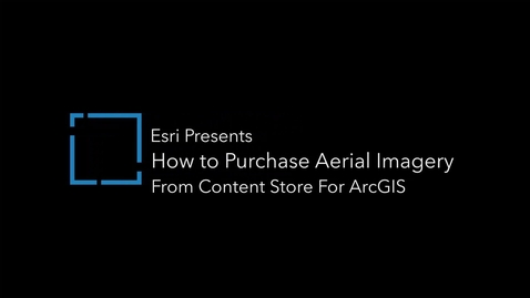 Thumbnail for Aerial Imagery in Content Store for ArcGIS