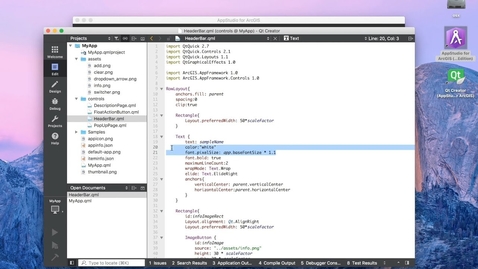 Thumbnail for A Beginning Programmer’s Guide to ArcGIS AppStudio