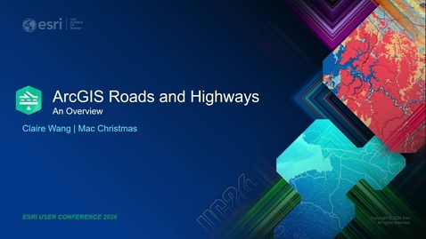 Thumbnail for ArcGIS Roads and Highways: An Overview