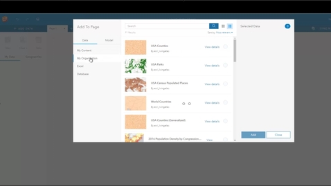 Thumbnail for Insights for ArcGIS Tip 2: All Access Pass to Data
