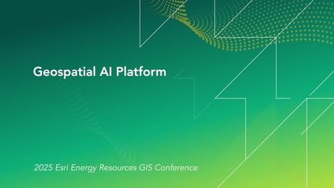 Thumbnail for Geospatial AI Platform
