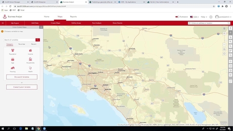Thumbnail for Updating Data in ArcGIS Business Analyst Enterprise