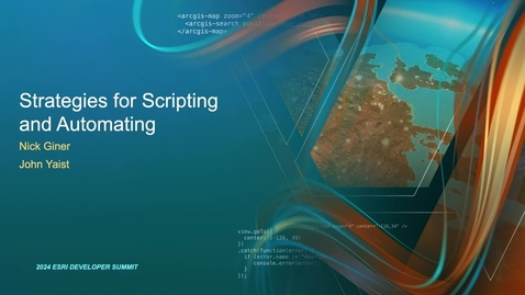 Thumbnail for entry Strategies for Scripting and Automating