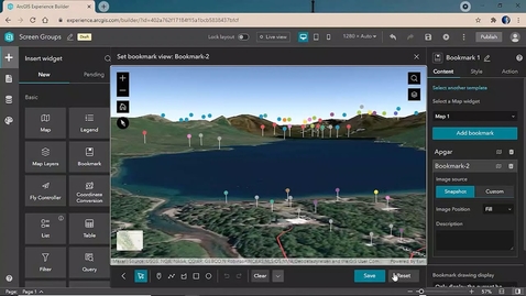 Thumbnail for entry Getting Started with Themes and Basic Layout in ArcGIS Experience Builder