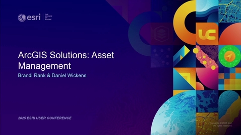 Thumbnail for ArcGIS Solutions: Asset Management