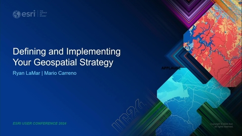 Thumbnail for Defining and Implementing Your Geospatial Strategy
