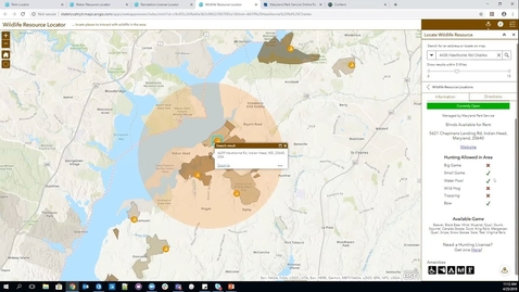 Thumbnail for Discuss the Natural Resource and Wildlife Locators