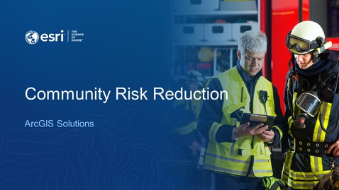 Thumbnail for Community Risk Reduction