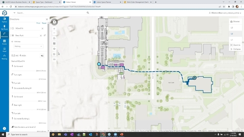 Thumbnail for Tying Together Assets, Spaces, and Places: Indoor Mapping &amp; Navigation for Campus Operations