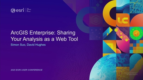 Thumbnail for ArcGIS Enterprise: Sharing Your Analysis as a Web Tool
