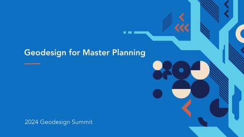 Thumbnail for Geodesign for Master Planning
