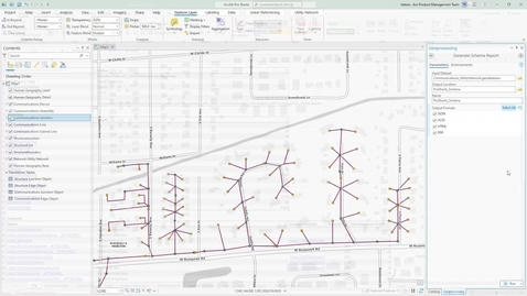 Thumbnail for Generate a schema report in ArcGIS Pro