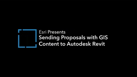 Thumbnail for Sending Proposals with GIS Content to Autodesk Revit
