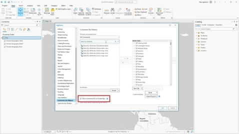 Thumbnail for Search for commands using the Command ID in ArcGIS Pro