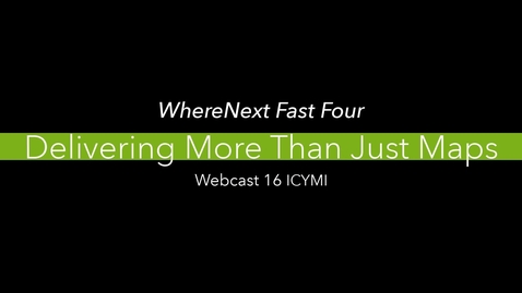 Thumbnail for GIS Advice from Google, Trader Joe’s, and Crescent Energy  