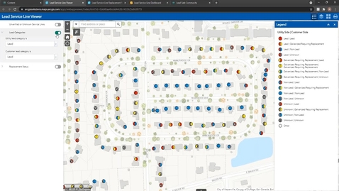 Thumbnail for Using the Lead Service Line Inventory Solution