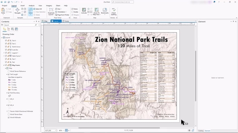 Thumbnail for Hyperlinks in layouts in ArcGIS Pro