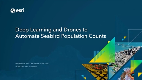 Thumbnail for entry IRSES 2021: Lightning Talk - Deep Learning and Drones to Automate Seabird Population Counts