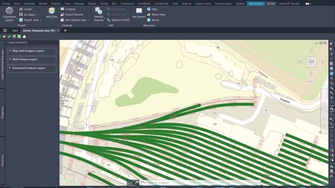 Thumbnail for Using M-enabled polylines in ArcGIS for AutoCAD