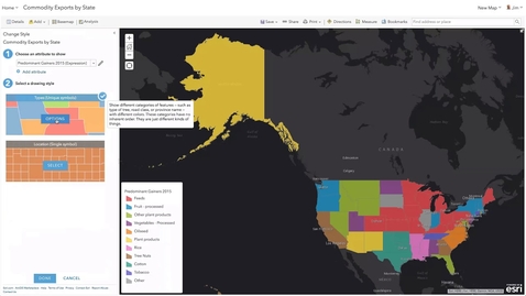 Thumbnail for How to Build an Emerging Trends Map in ArcGIS Online