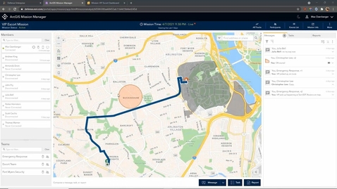 Thumbnail for entry Force Protection with ArcGIS Mission