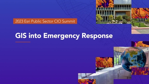 Thumbnail for Incorporating GIS into Emergency Response