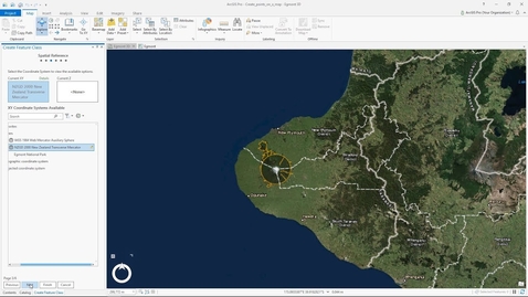 Thumbnail for entry Create points on a map in ArcGIS Pro