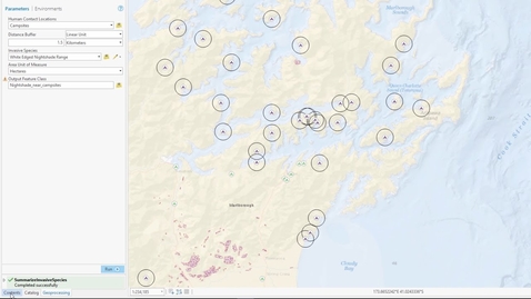 Thumbnail for Make a geoprocessing model in ArcGIS Pro