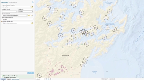 Thumbnail for entry Make a geoprocessing model in ArcGIS Pro