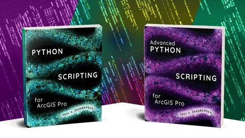 Thumbnail for Python Scripting and Advanced Python Scripting for ArcGIS Pro | Official Esri Press Trailer