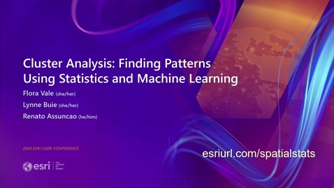 Thumbnail for entry Cluster Analysis: Finding Patterns Using Statistics and Machine Learning