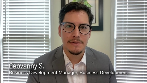 Thumbnail for Hear From A Business Development Manager At Esri - Geovanny's Employee Testimonial