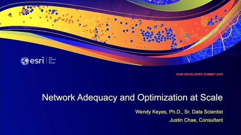 Thumbnail for entry Network Adequacy and Optimization at Scale