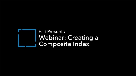 Thumbnail for Webinar: Creating a composite index