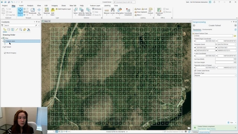 Thumbnail for entry Cast Your Net: Use the ArcGIS Pro Create Fishnet Tool to Create Grids