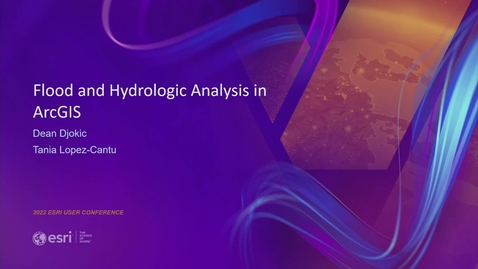 Thumbnail for Flood and Hydrologic Analysis with ArcGIS