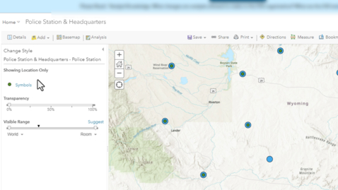 Thumbnail for entry Problem: The Option to  Rotate Point Feature Layer symbols is not Displayed in ArcGIS Online