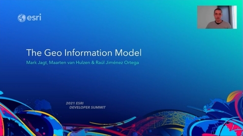 Thumbnail for The ArcGIS GeoInformation Model